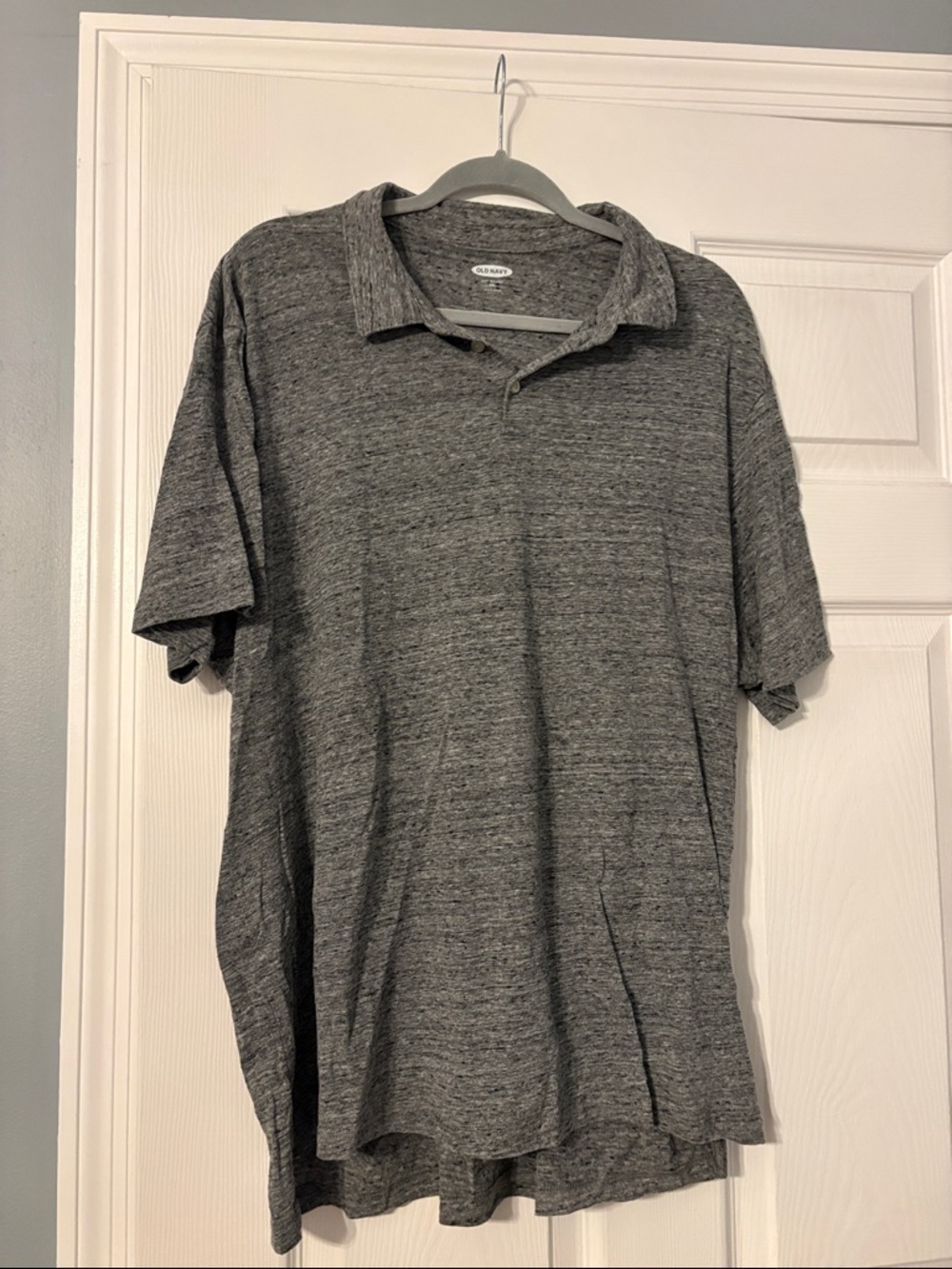 Old Navy Heather Gray Men's Polo